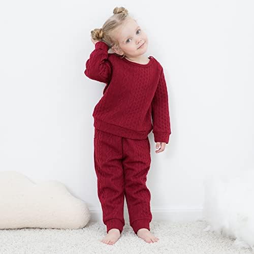 Renotemy Baby Girl Clothes Cute Fall Winter Toddler Girls Outfits 3M-3T - Image 2
