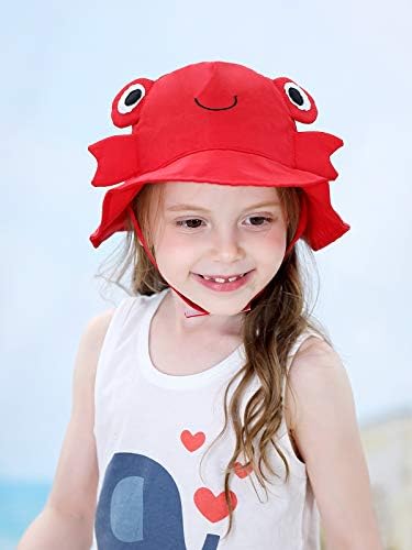 Azue Cute Baby Sun Hat, Wide-Brim Toddler Bucket Hats - Image 2