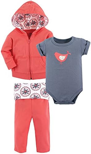 Yoga Sprout Bodysuit, and Track Jacket Set by Yoga+Sprout
