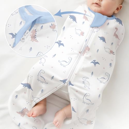 Baby Swaddle 0-2 Months, Cotton Arm-In Zipper Sleep Sack, Wearable Blankets Wrap - Image 6