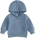 Unisex Baby Boy Girl Clothes Hooded Sweatshirts Solid Color Long Sleeve Hoodies by LedyChampswiinToddlerBaby