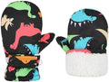 Toddler Gloves Kids Mittens Winter Warm Lined Fleece Gloves Waterproof Snow by Slivery+Color