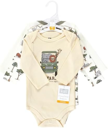 Hudson Baby Unisex Baby Cotton Bodysuits - Image 2