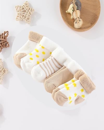 Baby Hats Mittens and Socks Set Soft Cotton Newborn Hat Glove - Image 6
