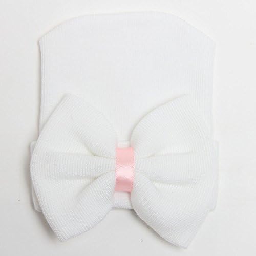 DRESHOW BQUBO 4 Pack Newborn Hospital Hat Infant Baby Hat Cap - Image 4