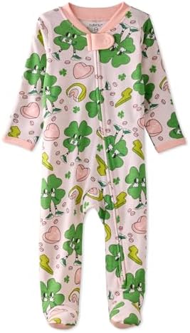 Butterblu Scout Sleep & Play 100% Organic Cotton Footed Zip Front PJs | GOTS by Butterblu