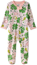 Butterblu Scout Sleep & Play 100% Organic Cotton Footed Zip Front PJs | GOTS by Butterblu