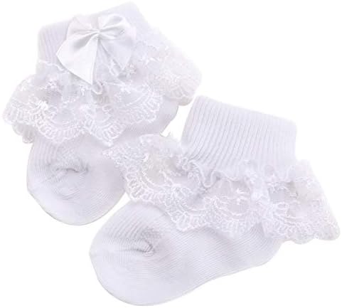 PrinceSasa Little Baby Girl Princess Lace Ruffles Socks Set - Image 5