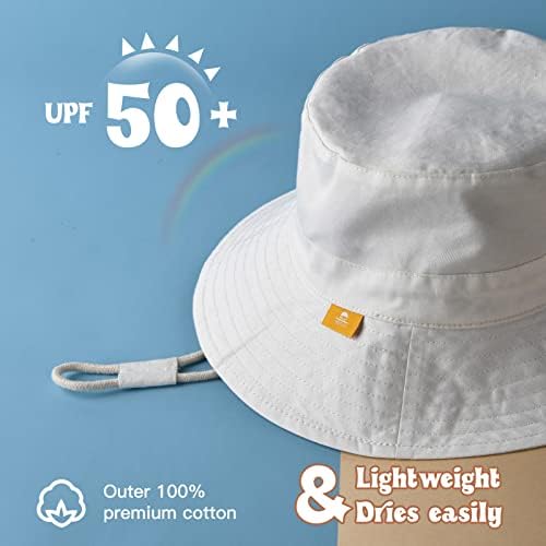 Baby Sun Hat for Boy Girl Toddler Summer Bucket Hat Kids Sun Protection Beach - Image 2