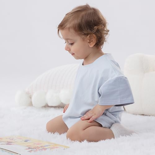 Bafeicao Baby Boy Girl Bubble Romper T Shirt Newborn Bodysuit | Color Block - Image 7