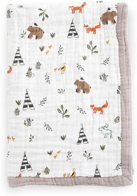 Little Unicorn Newborn Receiving Quilt | Ultra- Soft by LittleUnicorn