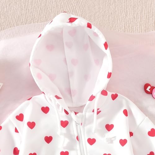 Unutiylo Unisex Baby Boys Girls Long Sleeve Infant Baby Zipper Hooded Jumpsuits - Image 5