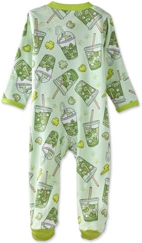 Butterblu Scout Sleep & Play 100% Organic Cotton Footed Zip Front PJs | GOTS - Image 3