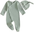 Kuriozud Newborn Baby Boy Going Home Outfit Kimono Romper by Kuriozud