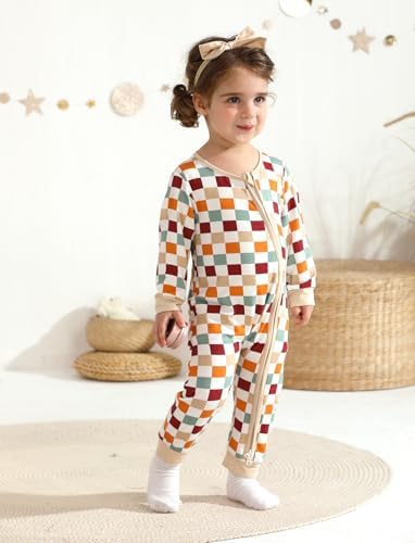 Mikrdoo Newborn Baby Girl Clothes Long Sleeve Romper - Image 3