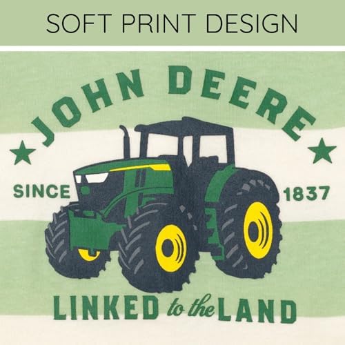 John Deere Baby Boys' One Piece Romper Newborn to Infant - Image 3