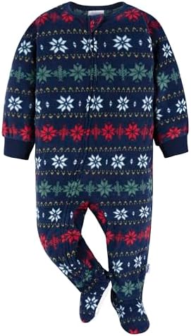 Gerber Baby & Toddler Fleece Footed Pajamas 2-Pack - Image 2