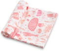 Baby Swaddle Blankets, Bamboo Muslin Receiving Blanket | 1-Pack, Lightweight & by IBESTOPIA