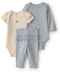 Carter's Baby Girls' 3-piece Bodysuit Pant Sets by Carters