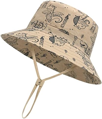 Baby Sun Hat Baby Boy Hats Toddler Hat UPF 50+ Bucket Hat by Olreco