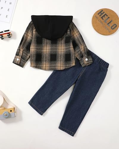 XUANHAO Baby Boy Clothes Toddler Outfits Hoodie Jeans Clothing 12 Months-5T - Image 3