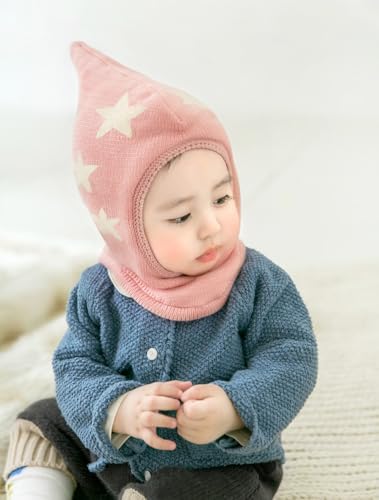 Baby Winter Hat Scarf Set, Unisex Infant Toddler Kids Hat Scarf - Image 3