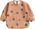 Weaning Bib with Long Sleeves & BLW, Soft and Skin-Friendly Material by PewinGoMakeLifeEasierandKeepMoreSweetMemory