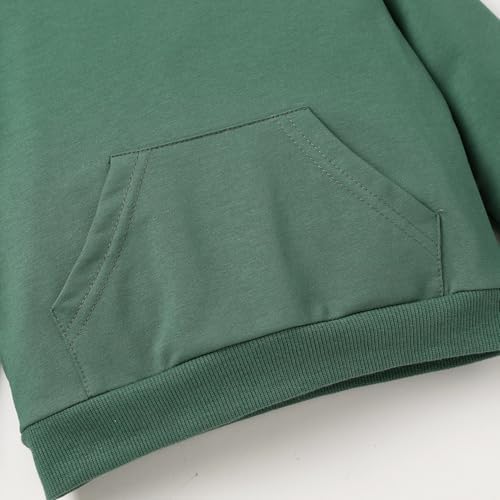 Happy Town Baby Fall Outfits for Girl Boy Long Sleeve Hoodie Top and Long - Image 5