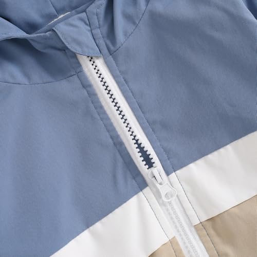 MERSARIPHY Toddler Boy Hoodies Jacket Baby Boy Lightweight Zip Up Coat - Image 5