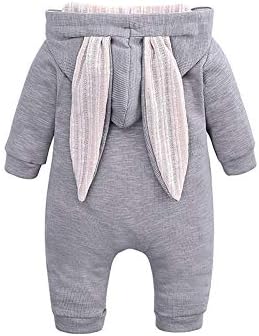 Simplee kids Baby Bunny Outfits Romper, Zipper Up - Image 2
