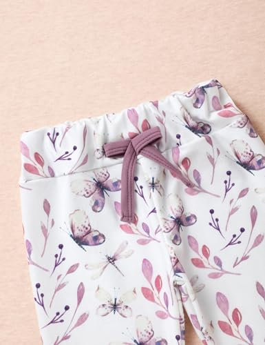 oklady Baby Girl Clothes, Hoodie Tops Floral Pant - Image 5