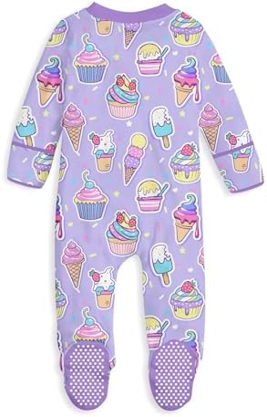 uideazone Baby Girls Footed Pajamas, Zip Sleeper - Image 2