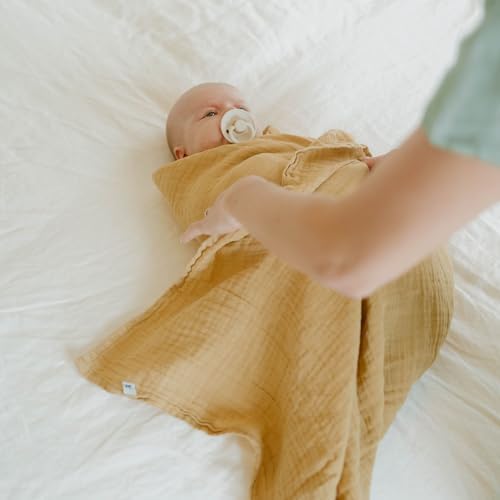 Little Unicorn Muslin Swaddle Blanket - Image 6