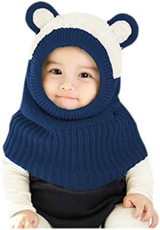 Baby Winter Hat Scarf Set, Unisex Infant Toddler Kids Hat Scarf - Image 2