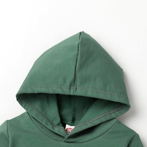 Happy Town Baby Fall Outfits for Girl Boy Long Sleeve Hoodie Top and Long - Image 4