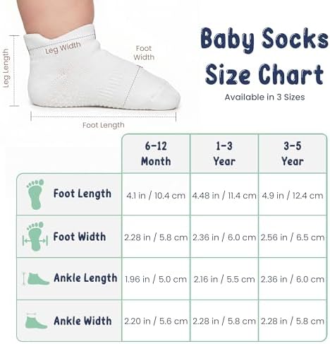 GOTS Organic Cotton Blend Ankle Toddler Socks 6M-12M-2t-3t-4t-5t Baby Gift - Image 2