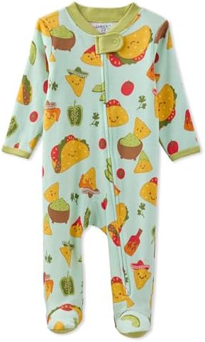 Butterblu Scout Sleep & Play 100% Organic Cotton Footed Zip Front PJs | GOTS by Butterblu
