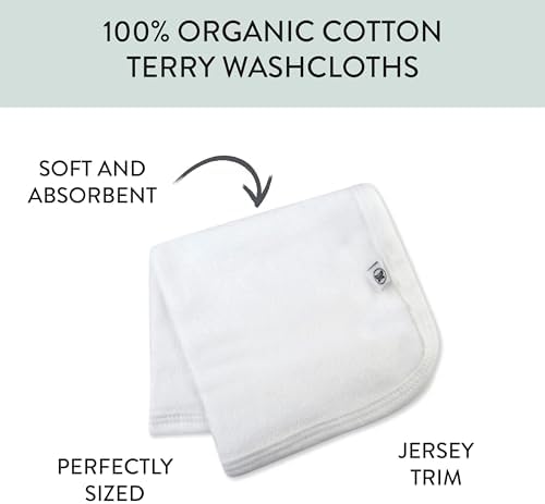 HonestBaby Baby Terry Washcloth - Image 5