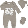 GRNSHTS Newborn Baby Boy Romper Coming Home Outfits Letter Print Bodysuit by GRNSHTS