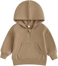 Unisex Baby Boy Girl Clothes Hooded Sweatshirts Solid Color Long Sleeve Hoodies by LedyChampswiinToddlerBaby
