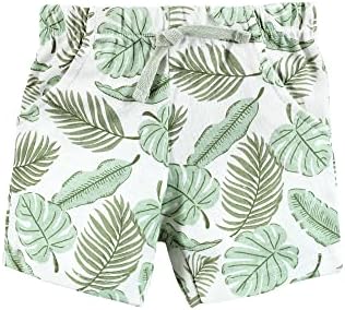 Hudson Baby Unisex Baby Cotton Bodysuit, Shorts and Shoe Set - Image 4