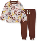 Burt's Bees Baby Boys Shirt and Pant Set, Long Sleeve Top & Bottom Outfit Bundle by BurtsBeesBaby