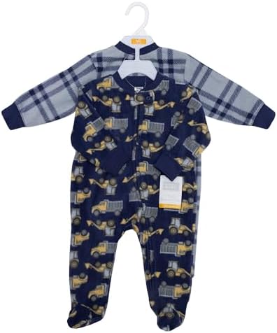 Hudson Baby Unisex Baby Fleece Sleep and Play - Image 2