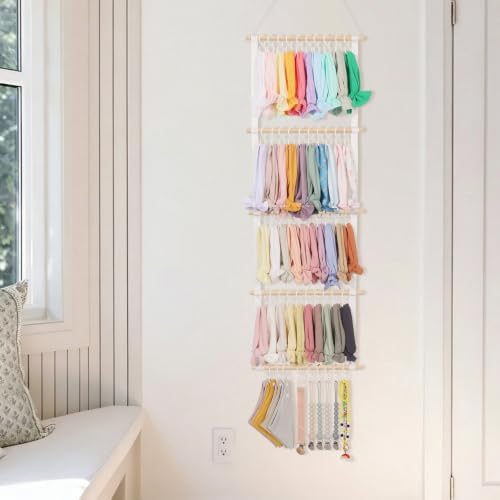 POVETIRE Headband Holder for Girls Baby Headband Organizer Head Bands Hair - Image 6