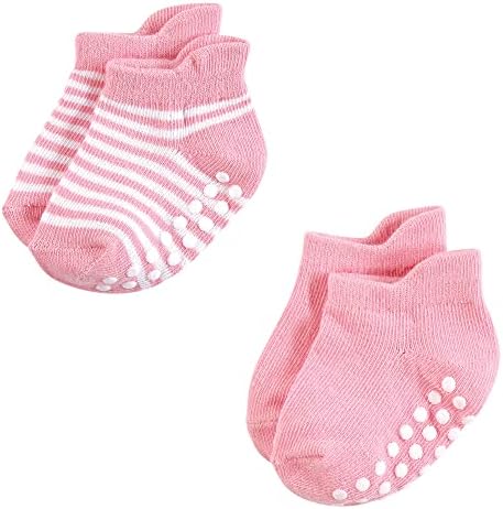 Hudson Baby Unisex Baby Non-Skid No-Show Socks - Image 5