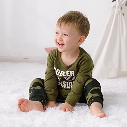 YALLET Baby Toddler Boy Clothes Fall Winter Outfit Long Sleeve Sweatshirts - Image 4