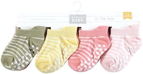 Hudson Baby Unisex Baby Non-Skid No-Show Socks - Image 2