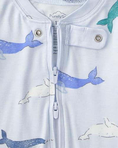 Carter's Baby Girls' Purelysoft 1-piece Pajamas - Image 5