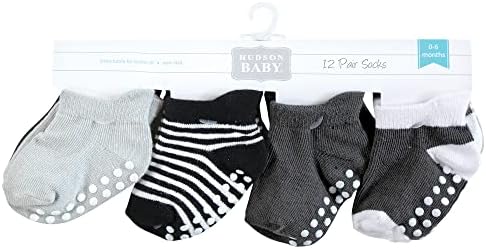 Hudson Baby Unisex Baby Non-Skid No-Show Socks - Image 2
