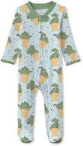 Butterblu Scout Sleep & Play 100% Organic Cotton Footed Zip Front PJs | GOTS by Butterblu